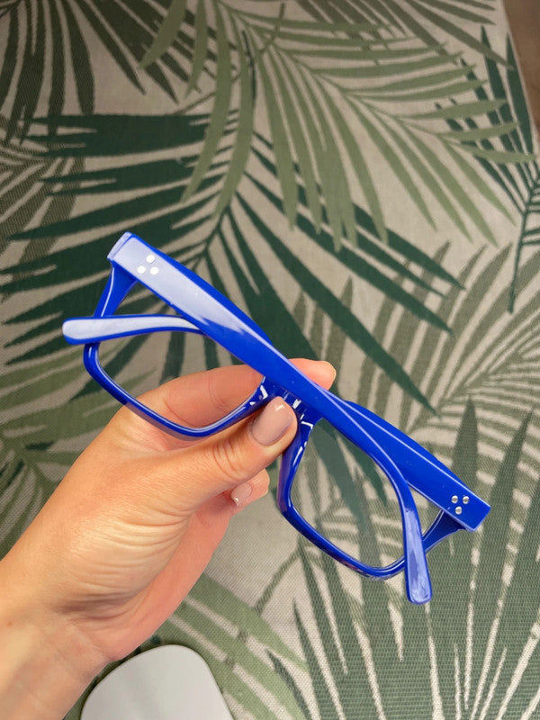 Mens Womens Retro Clear Lens Glasses Frame Hot Fashion Square Eyewear Unisex UK