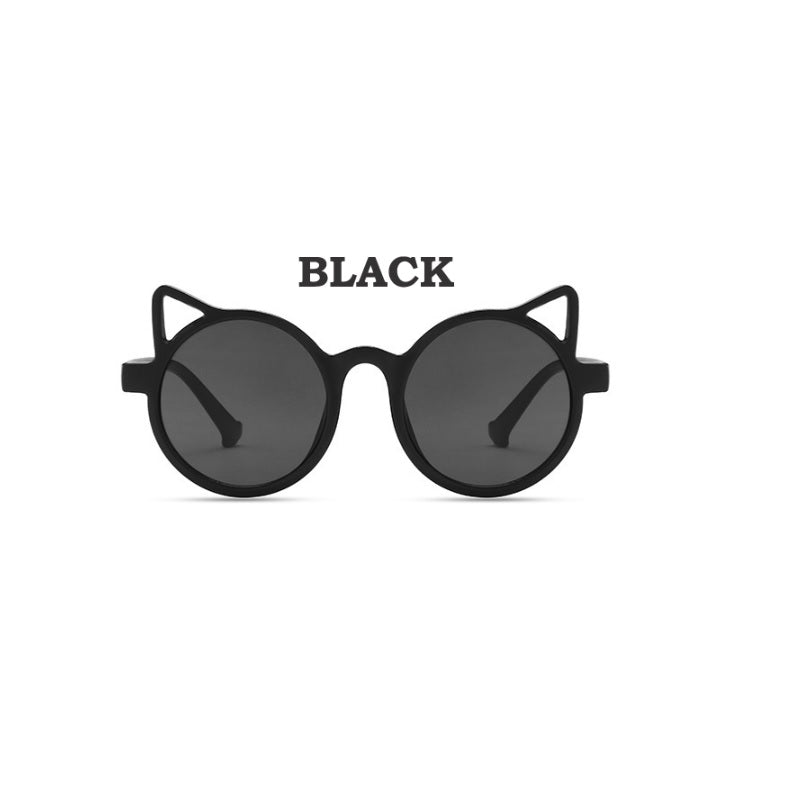 Children Kids Sunglasses Cute Cat Ears Shades Sun Glasses UV400 Driver Goggles