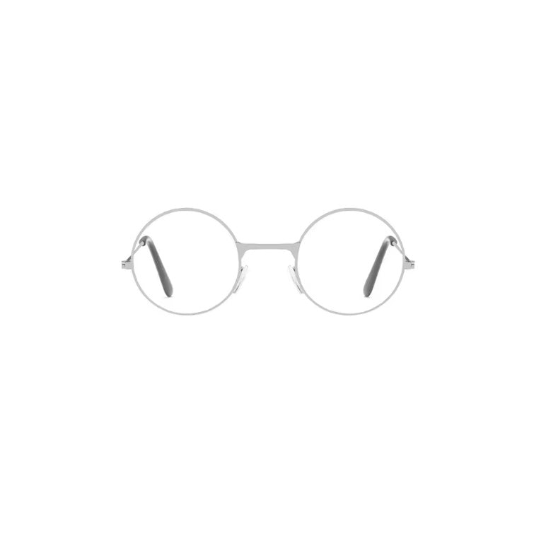Kids Women Men Fashion Vintage Retro Metal Frames Clear Lens Glasses Eyewear Round Circle Glasses