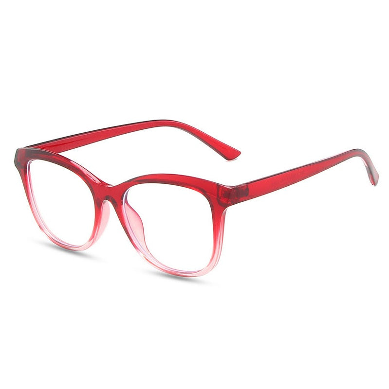 Womens Clear Lense Nerd Geek Glasses Retro Fashion Cat Eye Eyewear