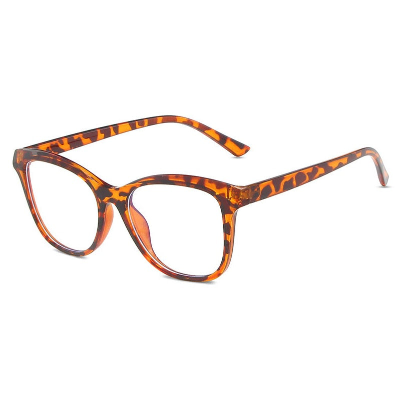 Womens Clear Lense Nerd Geek Glasses Retro Fashion Cat Eye Eyewear