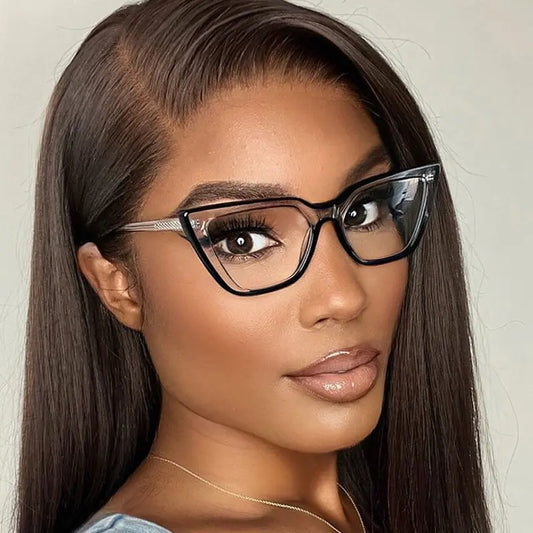 Women Cat Eye Computer Anti Blue Glasses Classic Fashion Hot Style Eyewear