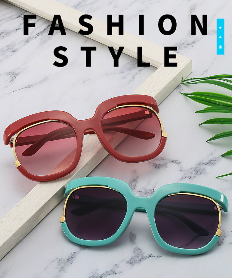 Fashion Large Frame Women’s Ladies UV400 Elegant Shades Oversized Sunglasses UK