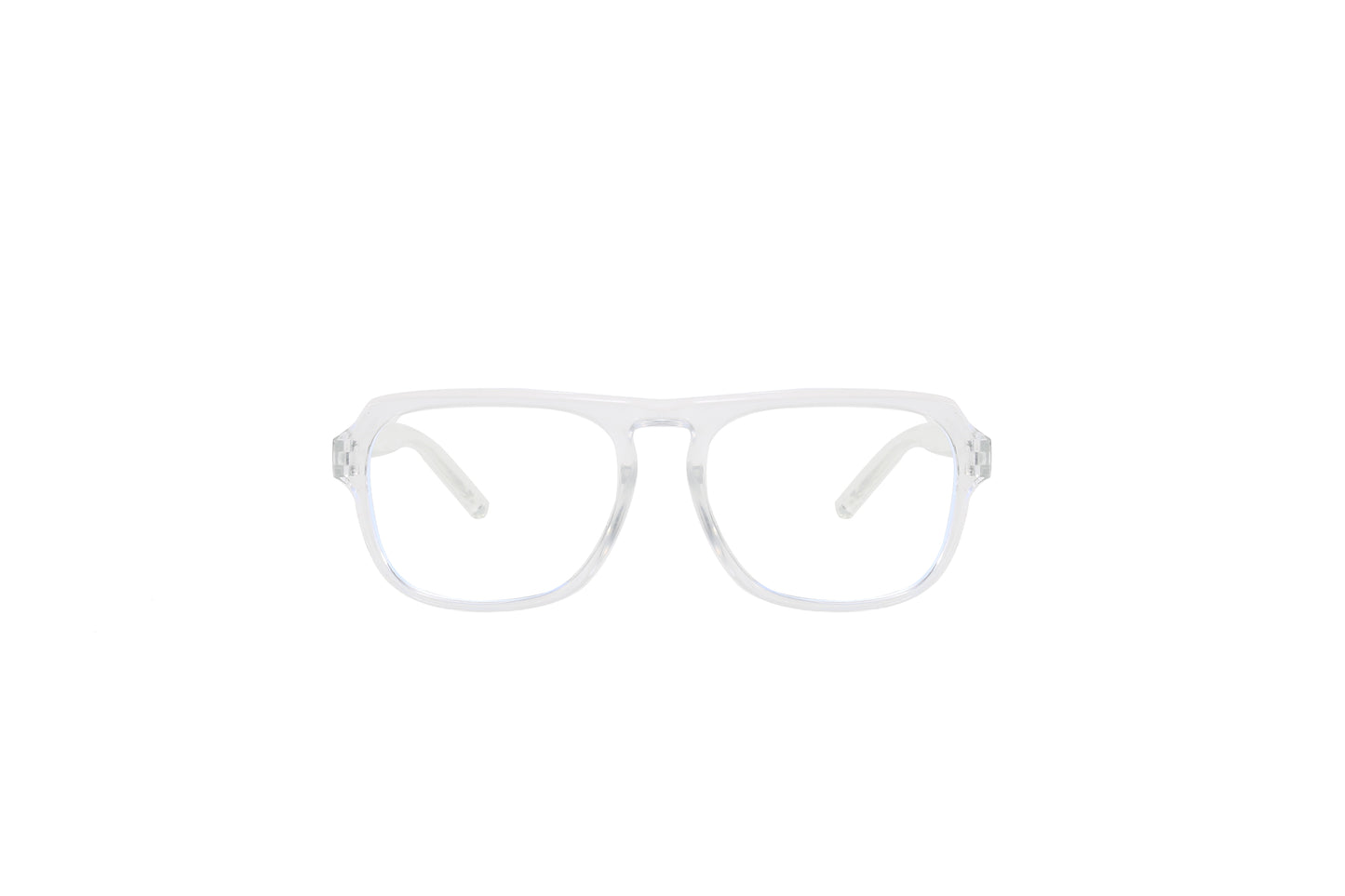 Thick Square Frame Clear Lens Glasses Eyeglasses Super Oversized Fashion and Costume