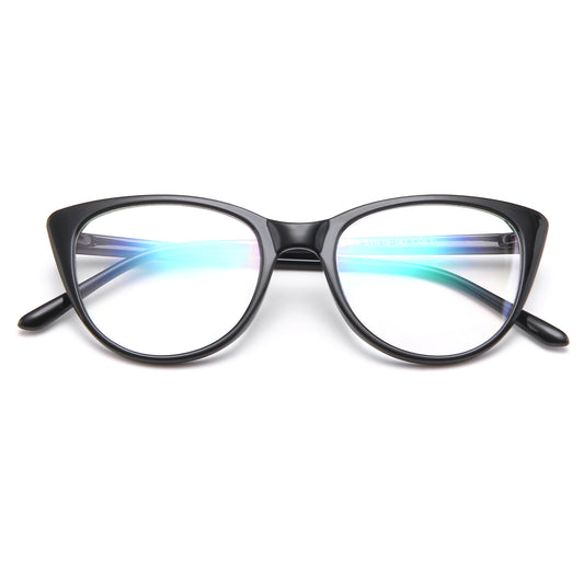 Fashion Square Oversized Eyeglasses Women Cat Eye Classic Vintage Female Glasses UK