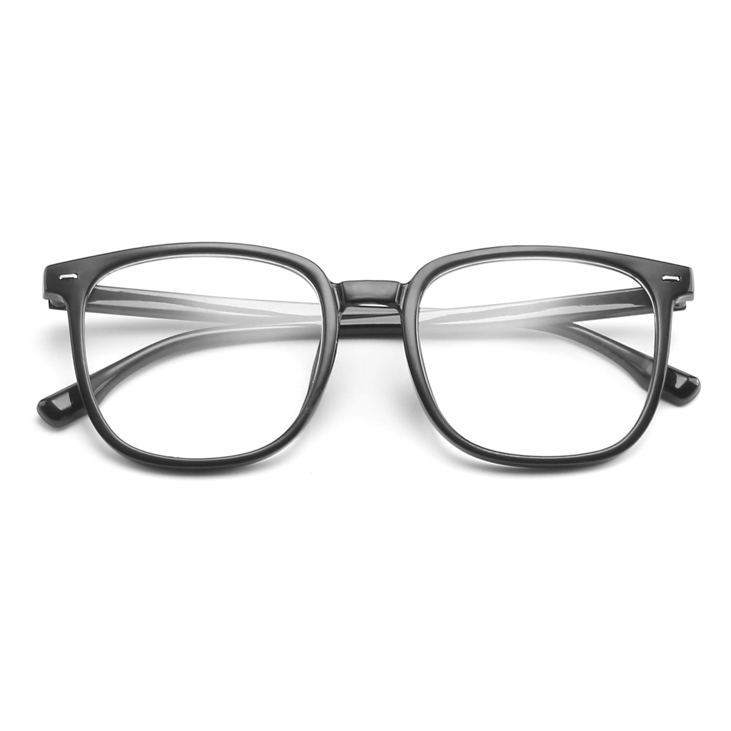 Fashion Glasses Women Plain Face Irregular Square Frame Men & Women UV420