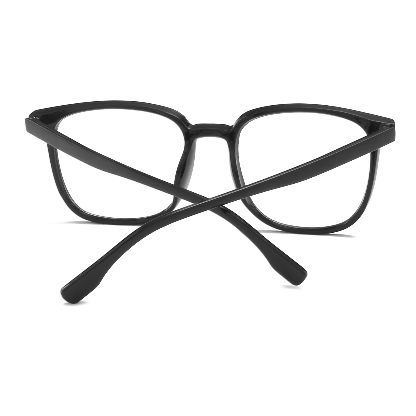 Fashion Glasses Women Plain Face Irregular Square Frame Men & Women UV420