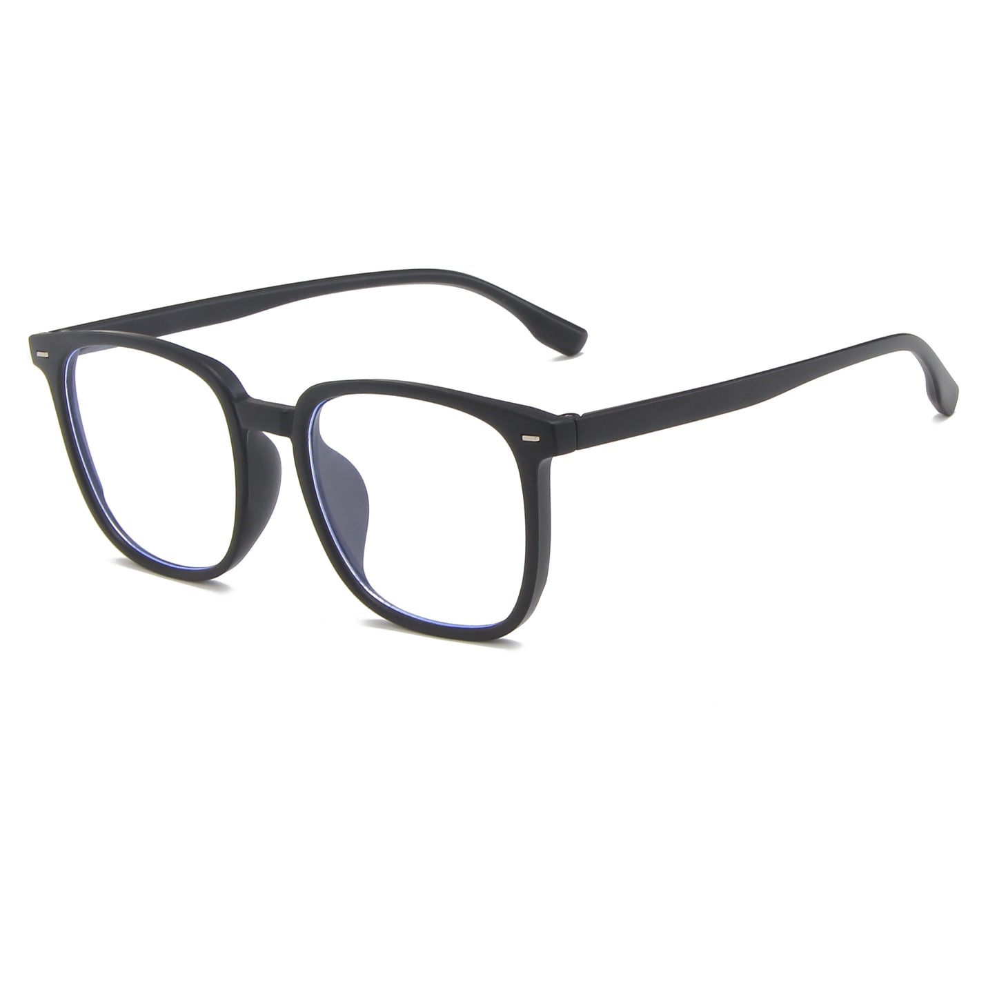 Fashion Glasses Women Plain Face Irregular Square Frame Men & Women UV420