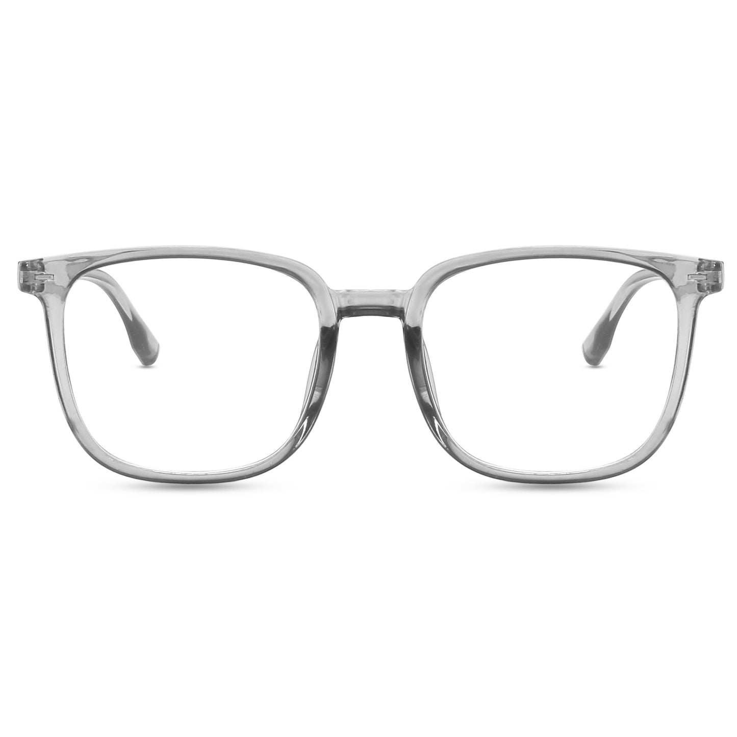Fashion Glasses Women Plain Face Irregular Square Frame Men & Women UV420