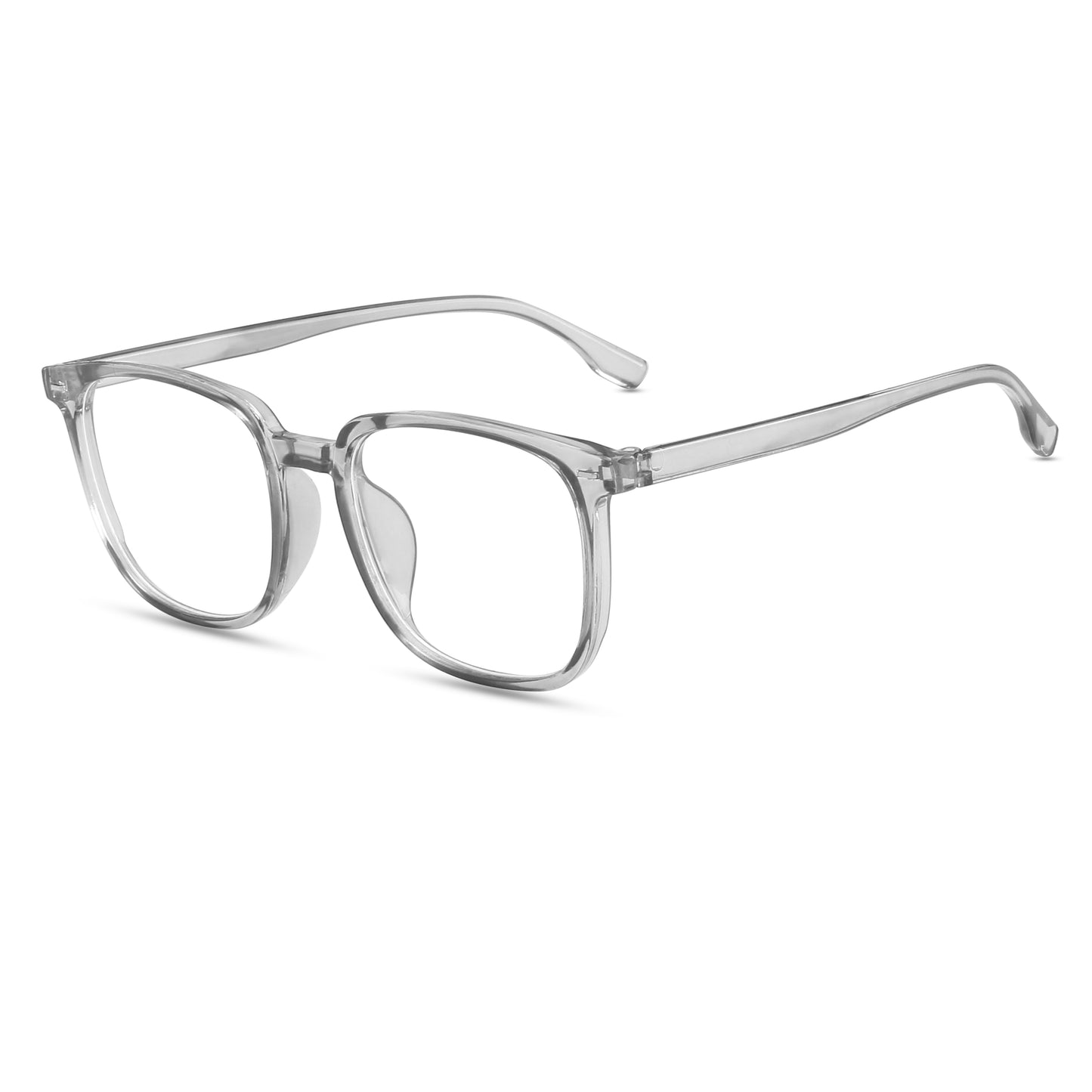 Fashion Glasses Women Plain Face Irregular Square Frame Men & Women UV420