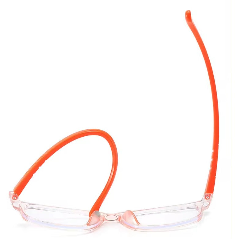 Blue Light Blocking Glasses Square Eyeglasses Frame Anti Blue Ray Computer Game Glasses For Kids/Teens