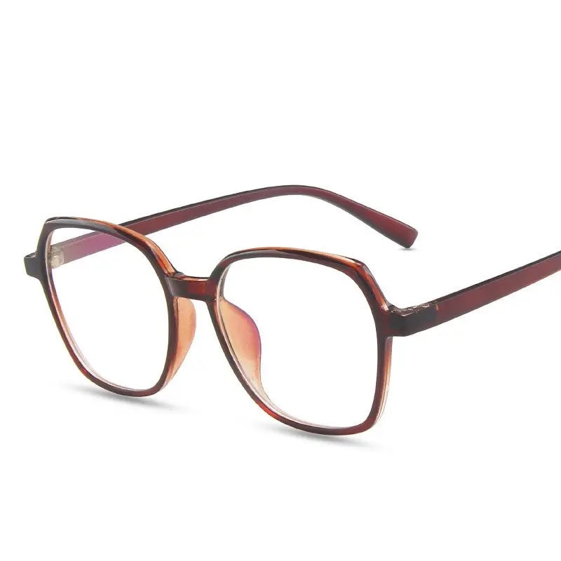 Fashion Cool Unisex Clear Lens Nerd Geek Glasses Eyewear Men Womens Vintage UK