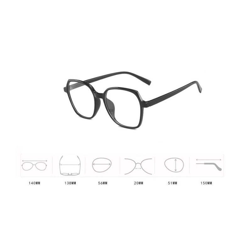 Fashion Cool Unisex Clear Lens Nerd Geek Glasses Eyewear Men Womens Vintage UK