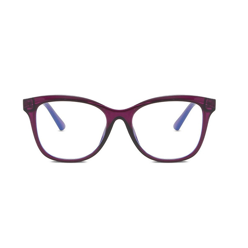Womens Clear Lense Nerd Geek Glasses Retro Fashion Cat Eye Eyewear