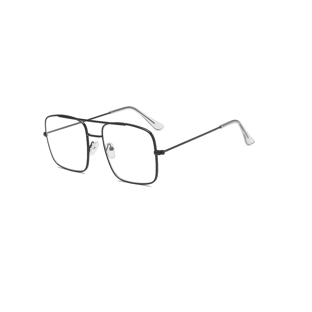 Aviation Metal Frame Glasses Classic Eyeglasses Transparent Clear Lens