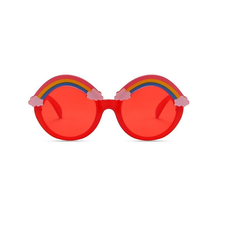 Kids Sunglasses Round Frame Sunglasses Rainbow Sunglasses UV 400 Protection