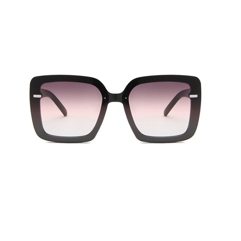 New Style Womens Ladies Sunglasses Square Oversized Luxury Flat Top Glasses
