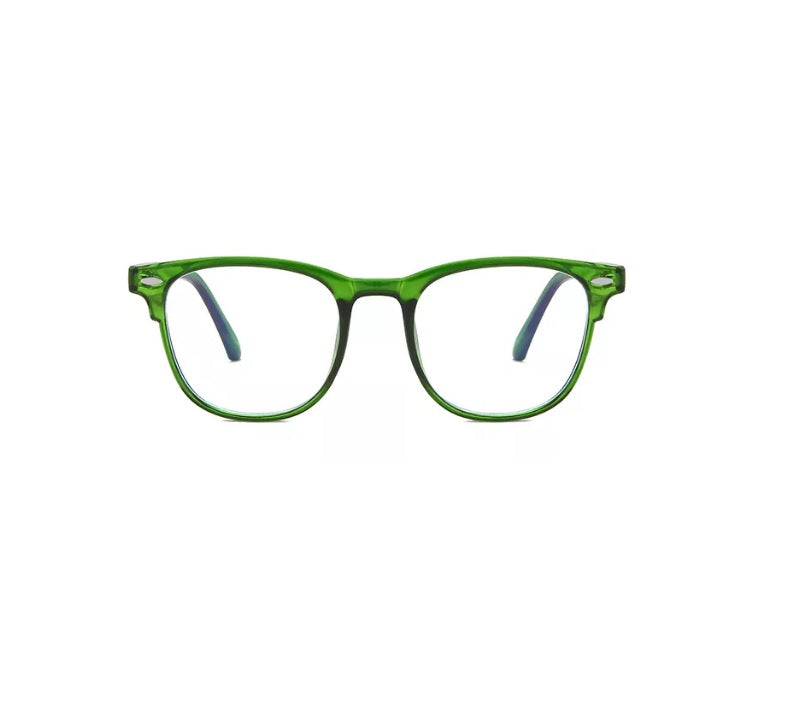 Black Vintage Retro Black Frame Clear Lens Geek Nerd Glasses Classic and Stylish For Men/Women UK