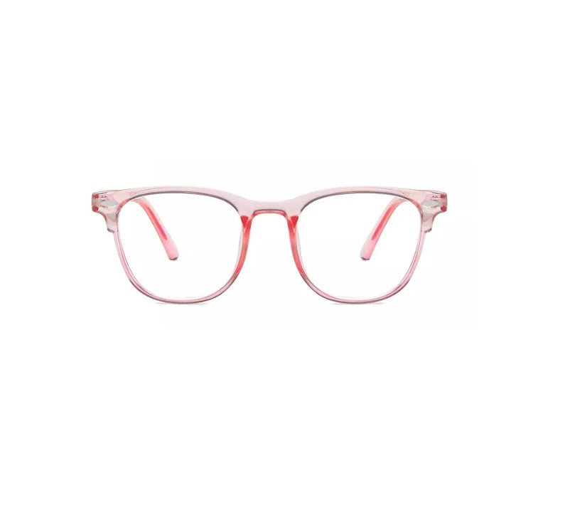 Black Vintage Retro Black Frame Clear Lens Geek Nerd Glasses Classic and Stylish For Men/Women UK