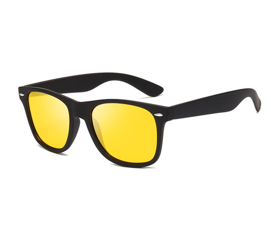 Yellow Lens Anti Glare Vision HD Night Driving Glasses Tinted Unisex Men&Women