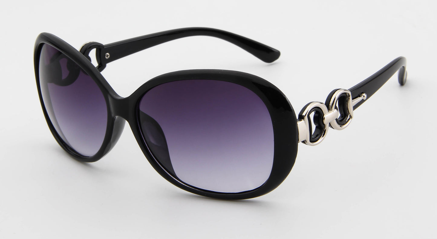Ladies Sunglasses Design Women Gradient, Tinted Lens Oversized Designer Sun Glasses UV400