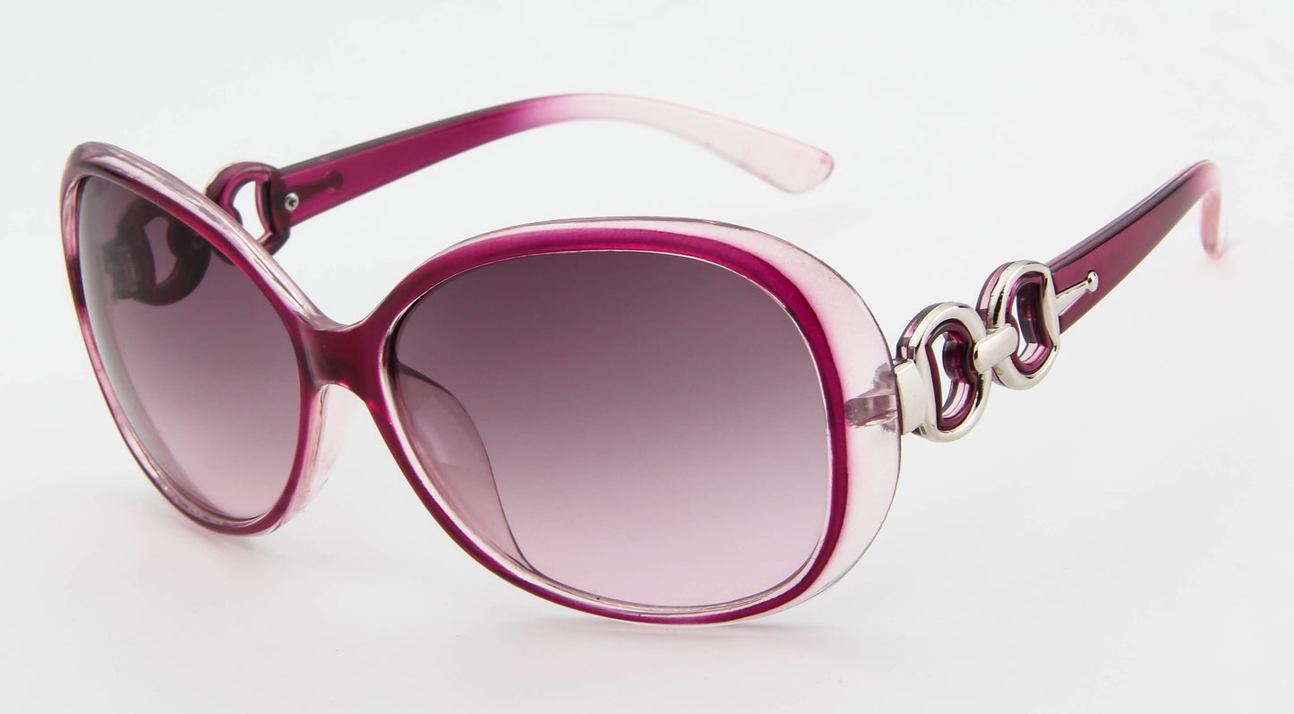 Ladies Sunglasses Design Women Gradient, Tinted Lens Oversized Designer Sun Glasses UV400