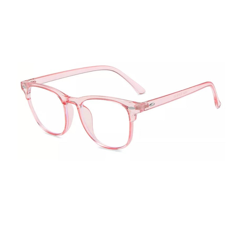 Black Vintage Retro Black Frame Clear Lens Geek Nerd Glasses Classic and Stylish For Men/Women UK
