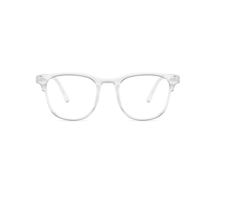 Black Vintage Retro Black Frame Clear Lens Geek Nerd Glasses Classic and Stylish For Men/Women UK