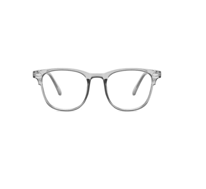 Black Vintage Retro Black Frame Clear Lens Geek Nerd Glasses Classic and Stylish For Men/Women UK
