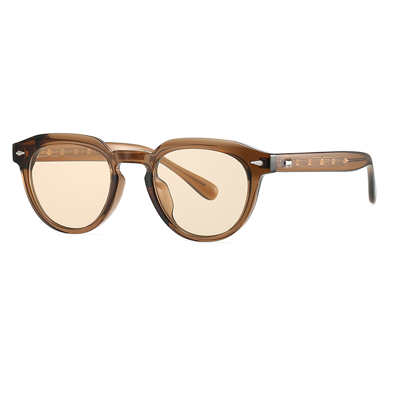 Unisex Luxury Round Sunglasses | Durable Metal Hinges