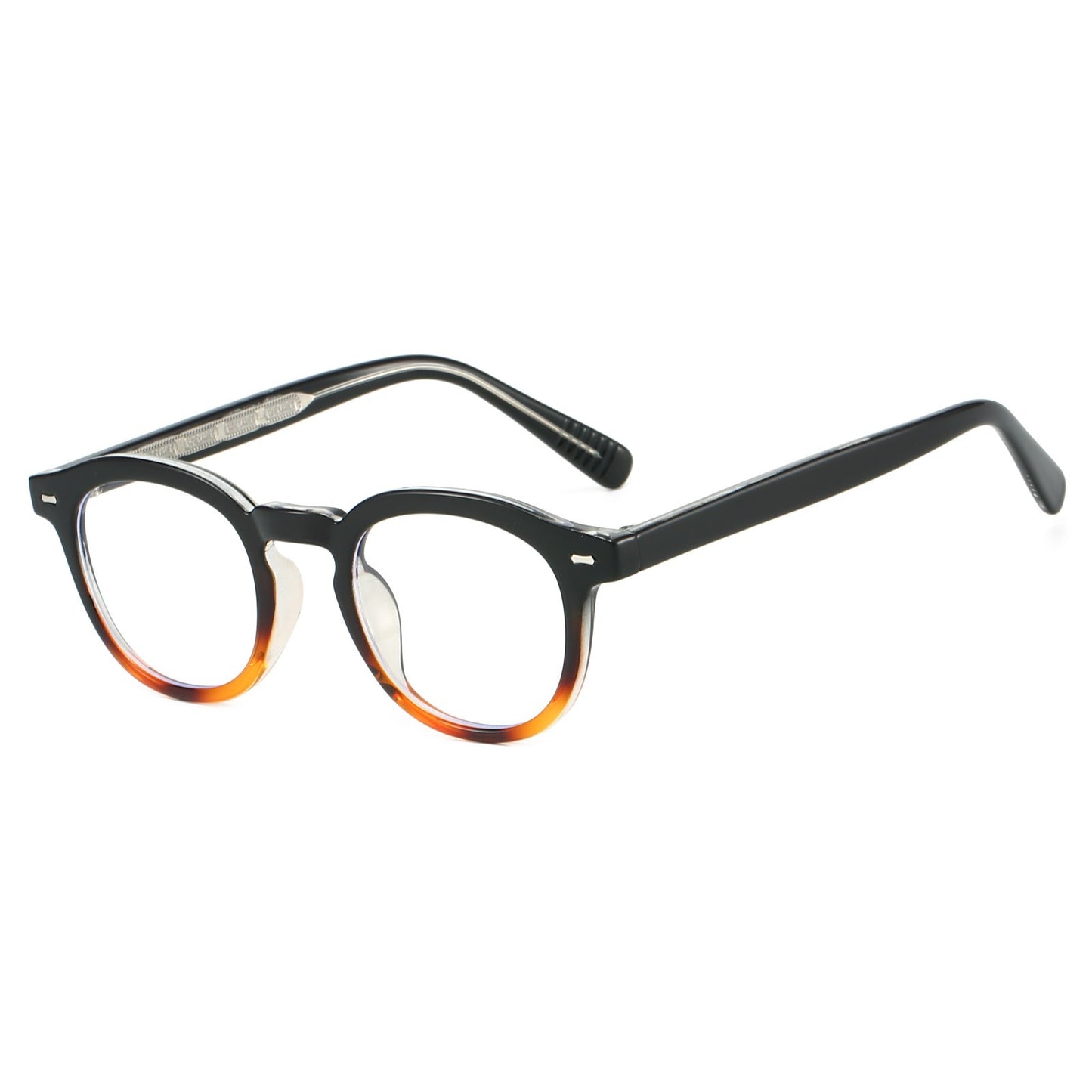 Unisex Round Blue Light Blocking Glasses – Anti-Glare Computer Glasses