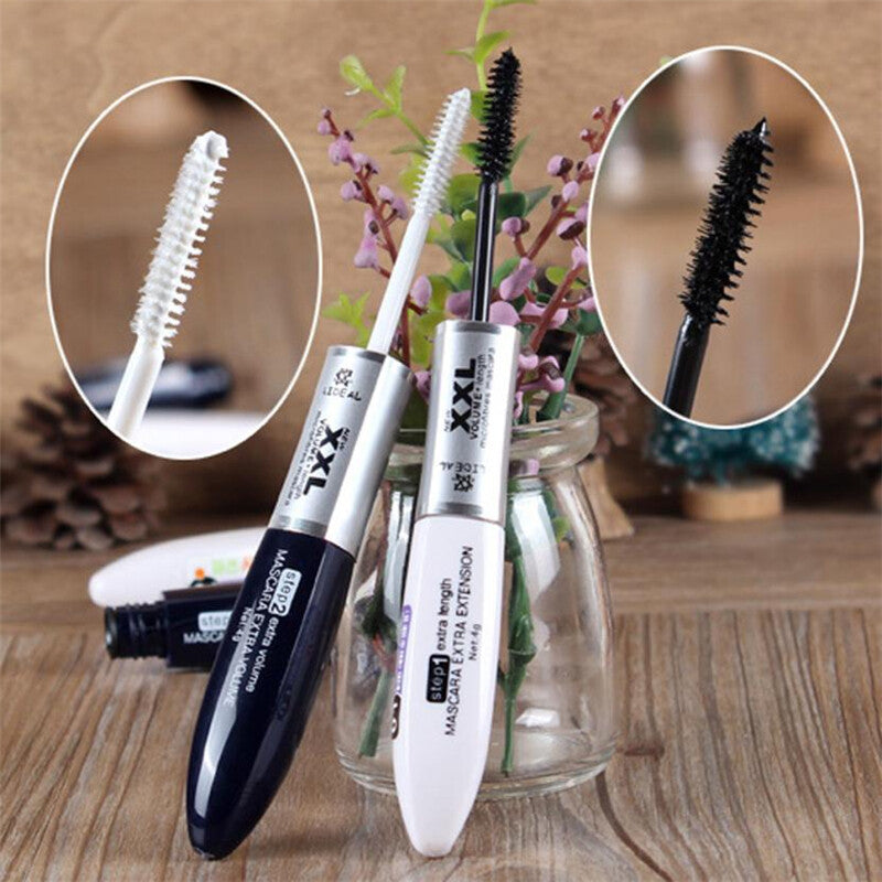 4D Silk Fibre Mascara Waterproof Eyelashes Lash Long Lasting Extension Make Up