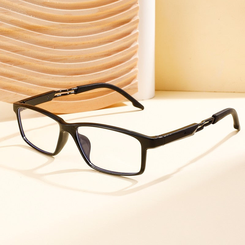 Blue Light Blocking Glasses Rectangle Black Computer Glasses UV400 Unisex UK