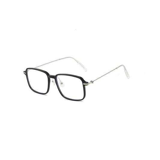 Black Square Anti Blue Light Glasses for Men and Women Classic Computer Eyewear