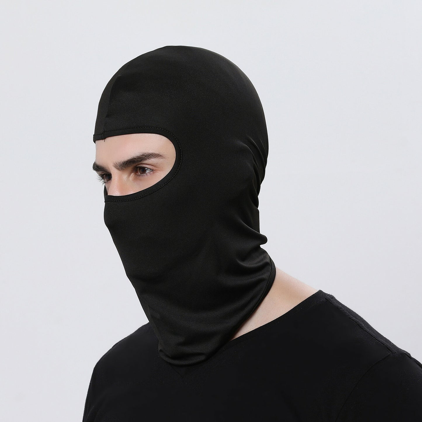 Balaclava Full Face Mask Men Women Cycling Ski Winter Warm Neck Black Motorbike