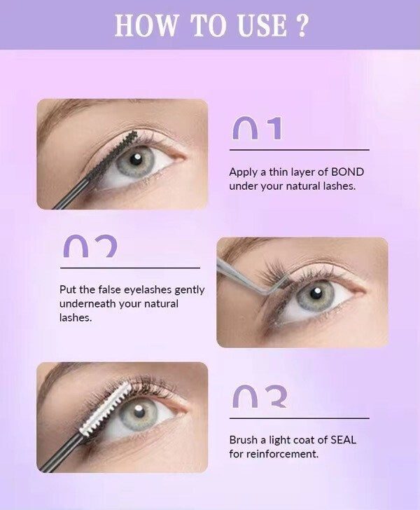 Miya Diary DIY Lash Extension Kit – Professional Eyelash Cluster Kit with Tools