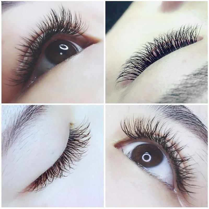 YY Lashes 0.07mm C D Curl Eyelash Extensions Y-Shape Pre Made 2D Russian Volume