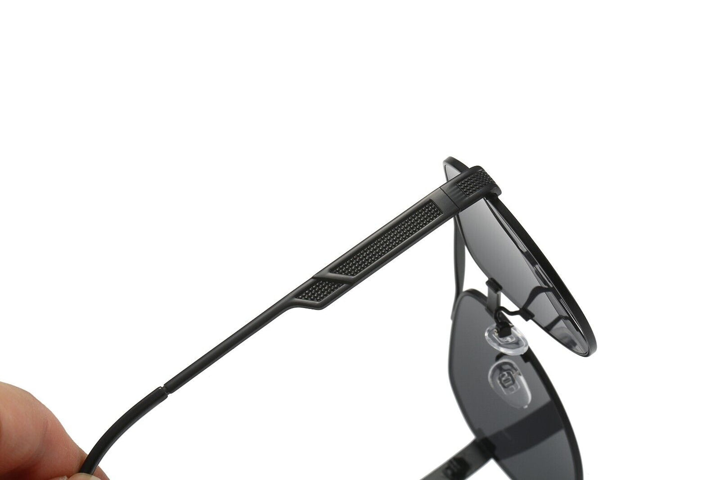 Classic Women' Men' Metal Frame Double Beam Shades Anti-UV400 Sunglasses