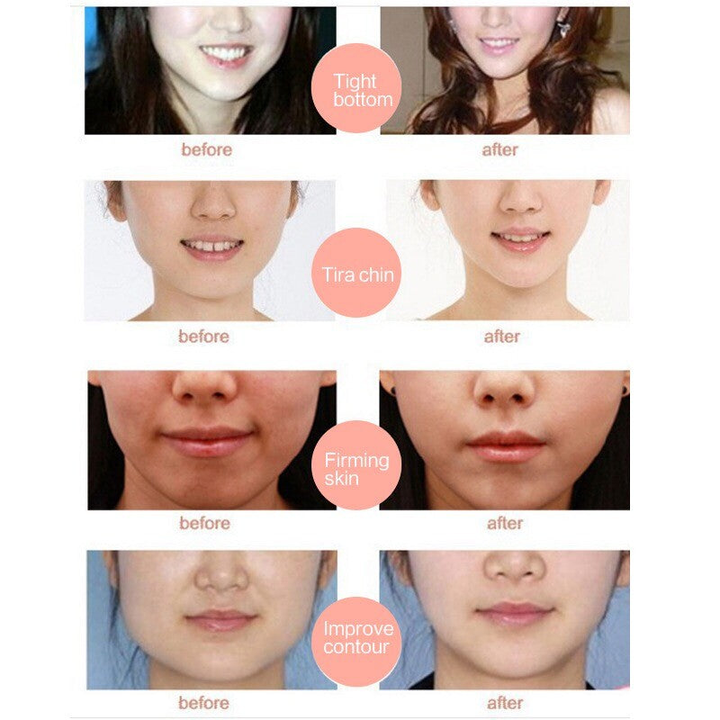 Compact V Face Mask For V Shape Ear Hook Anti-aging Tightening Gel Sleeping Mask