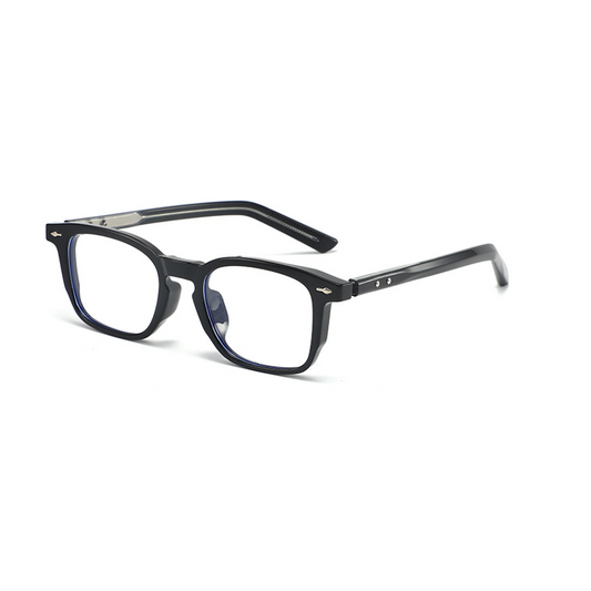 Square Blue Light Blocking Glasses Stylish Anti-Glare Eyewear for Men and Women