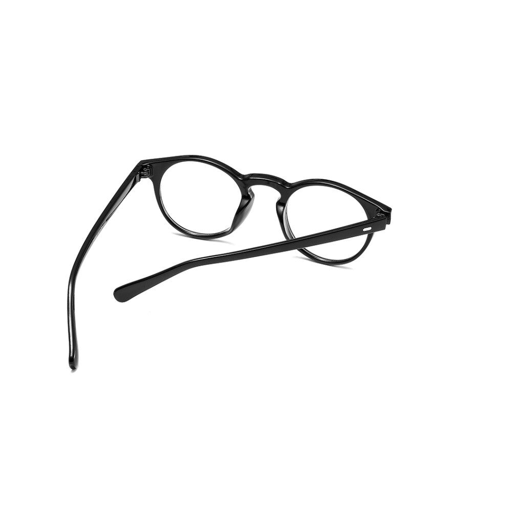 2021 Men Round Frame Blue Ray Blocking Computer Eyeglasses Small Size Glasses