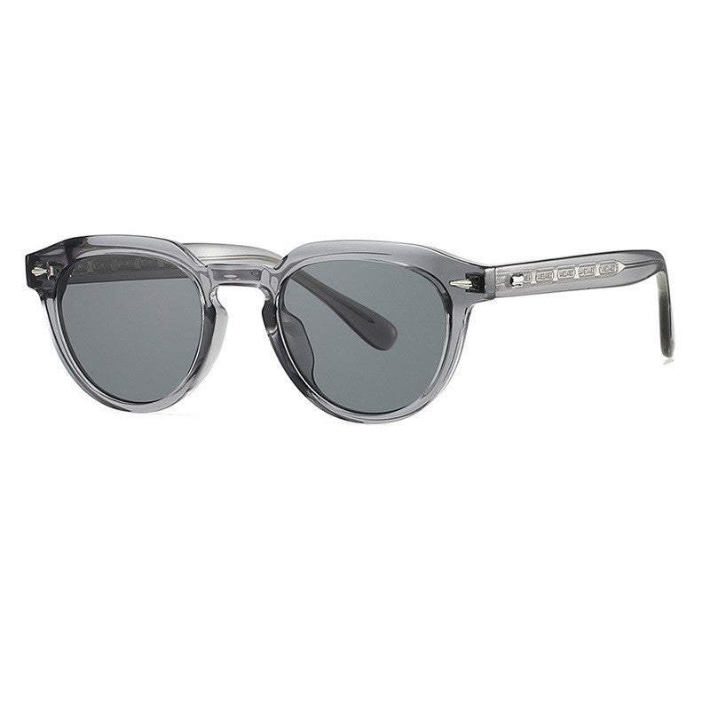 Unisex Luxury Round Sunglasses | Durable Metal Hinges