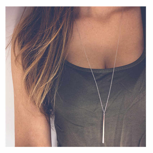 Fashion Women Charm Gold Long Sweater Chain Necklace Pendant Jewelry Gift UK