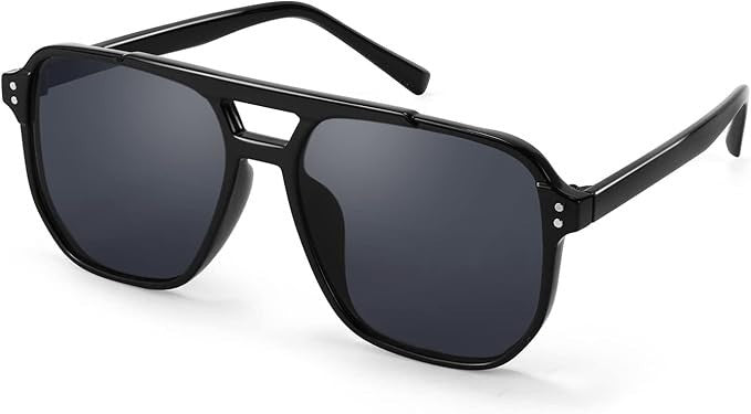 Unisex Black UV400 Fashion Designer Style Sunglasses UV400 Driving Glasses UK