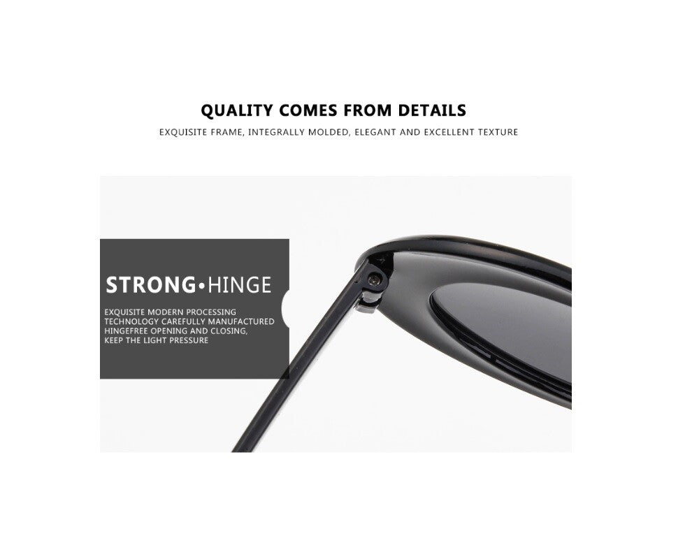 New fashion Kurt Cobain Oval Sunglasses Harajuku Men Vintage Retro Female