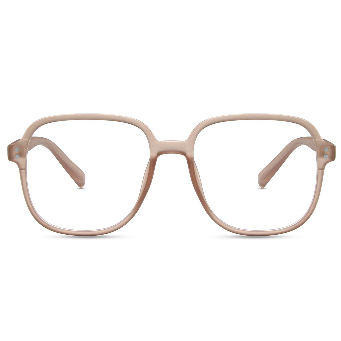 Large Square Frame Oversized Frame Clear Lens Nerd Geek Glasses