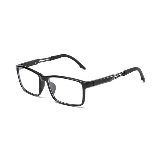 Blue Light Blocking Glasses Rectangle Black Computer Glasses UV400 Unisex UK