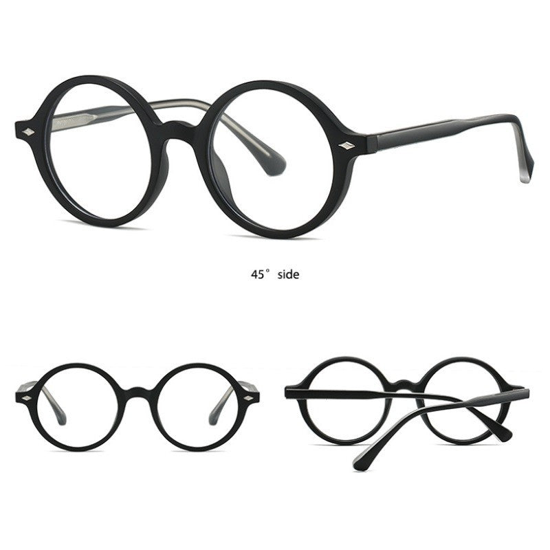 Round Blue Light Blocking Glasses – Stylish Anti-Glare Eyewear for Men and Women