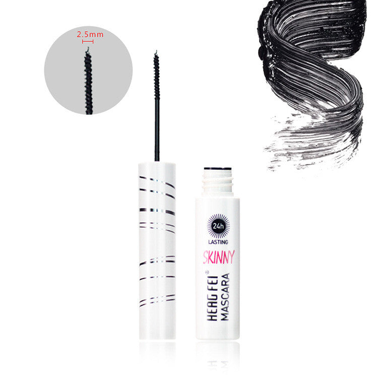 Curling Fine Mini Mascara Long Lasting Skinny Micro-Cara 2.5mm Thin Brush