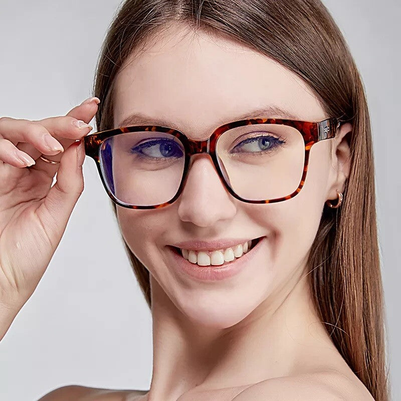 Fashion Anti-blue Light Square Frame Unisex Glasses
